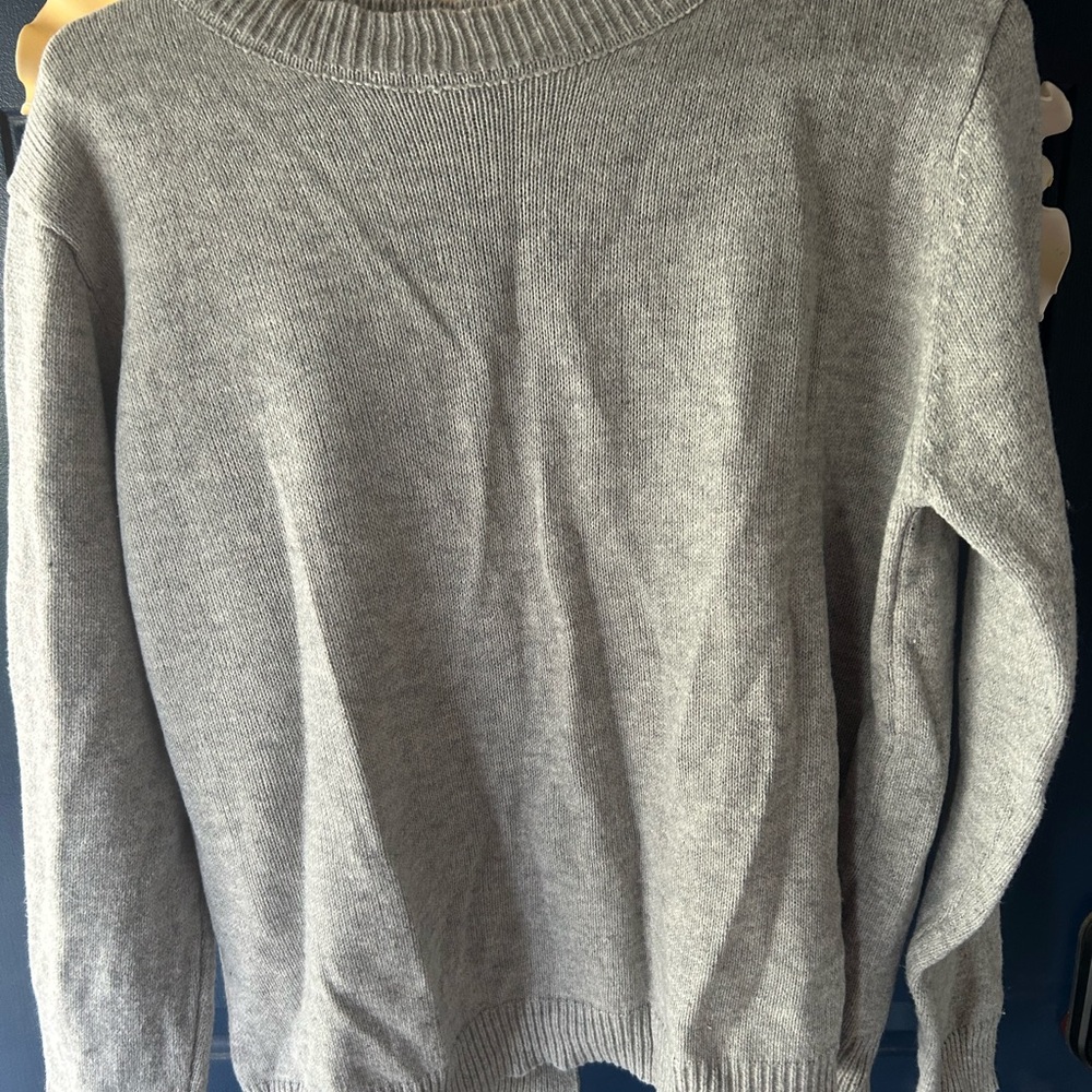 Gray Knit Sweater